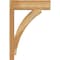 Ekena Millwork Thorton Block Rough Sawn Outlooker, Western Red Cedar, 6"W x 18"D x 26"H OUT06X18X26THR05RWR - alternate 4